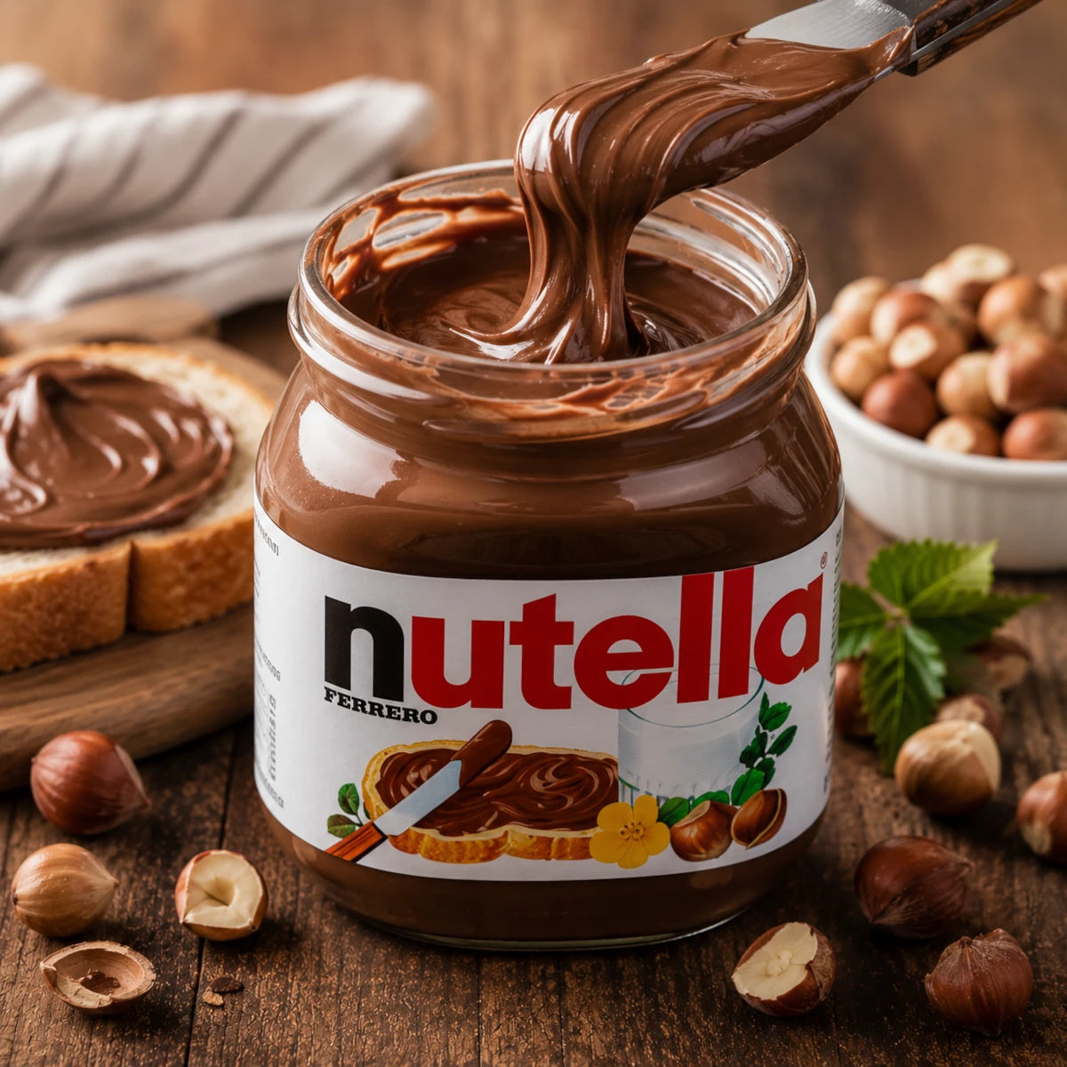 Nutella Macarons (Pack of 6)