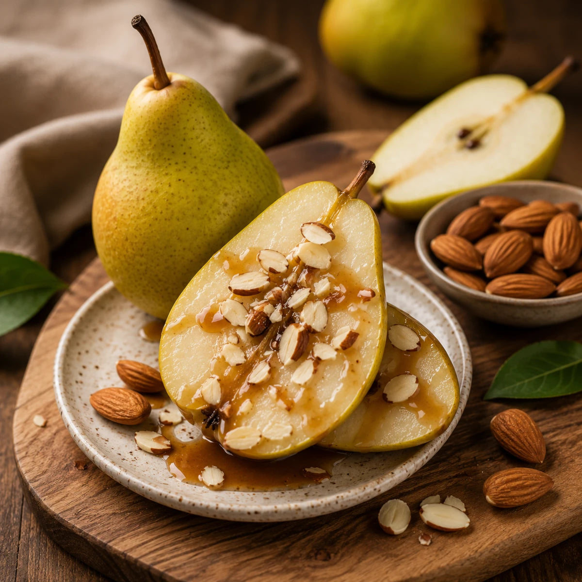 Pear Almond Macarons (Pack of 6)