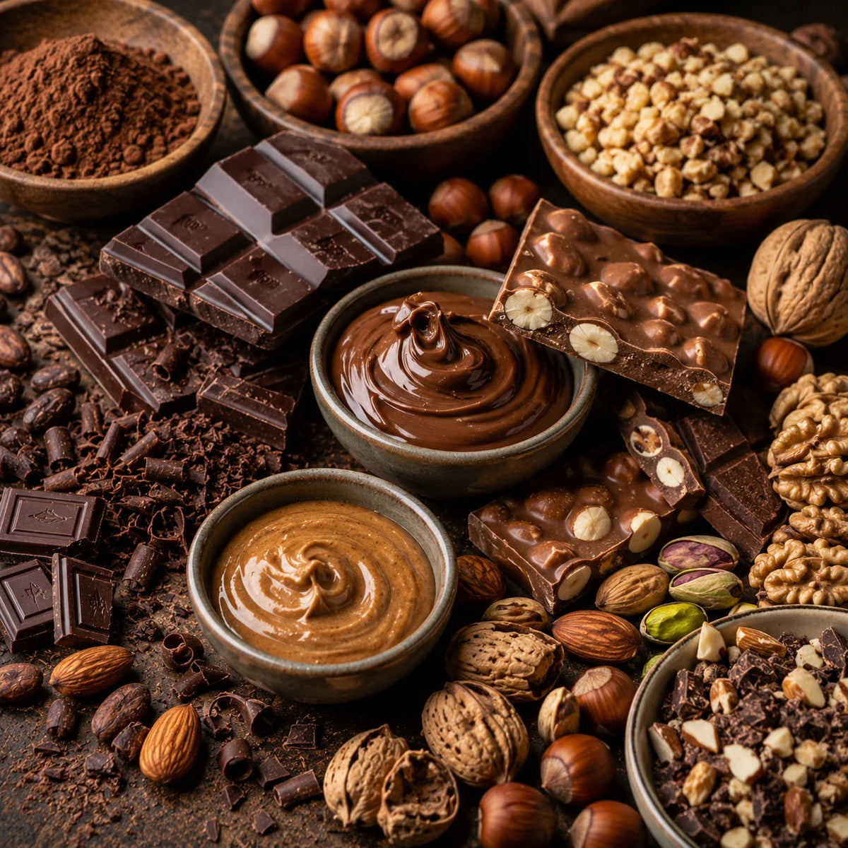 Chocolate & Nut Flavors