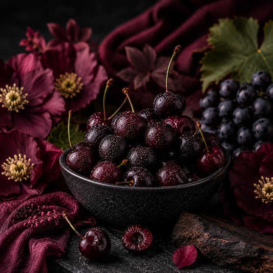 Black Cherry Merlot Macarons (Pack of 6)