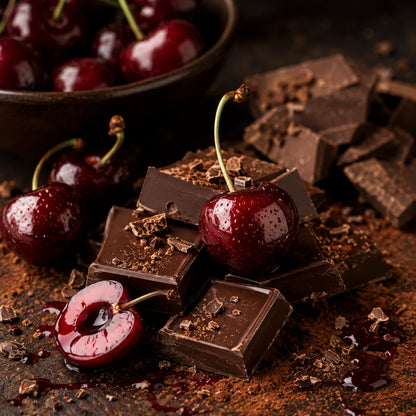 Chocolate Cherry Macarons (Pack of 6)