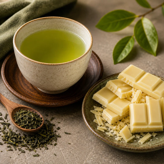 Green Tea & White Chocolate Macarons (Pack of 6)