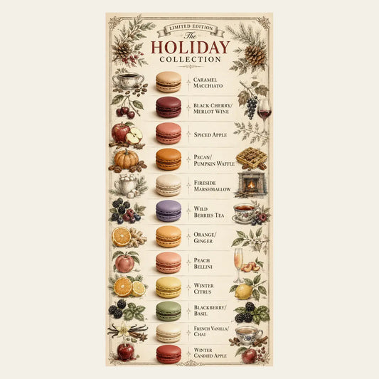 Holiday Collection Macaron Box (12 Pieces)