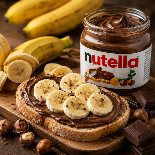 Nutella Banana Macarons (Pack of 6)