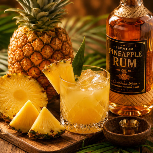 Pineapple Rum Macarons (Pack of 6)