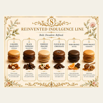 Reinvented Indulgence Line Macaron Box (6 Pieces)