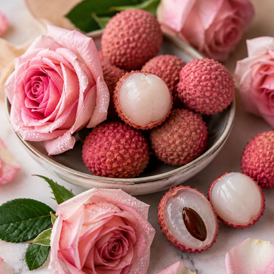 Rose Lychee Macarons (Pack of 6)