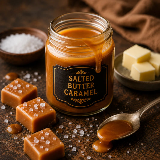 Salted Butter Caramel Macarons (Pack of 6)